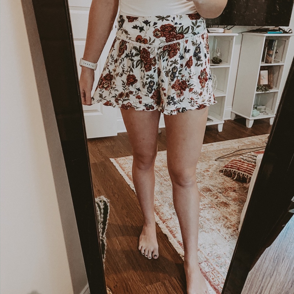 Really cute floral shorts from American Eagle